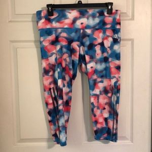 Adidas like new workout tights XL capris